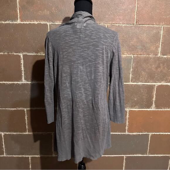 Coldwater Creek Lightweight Neutral Green Open Front Cardigan Women's S Small - Picture 5 of 8